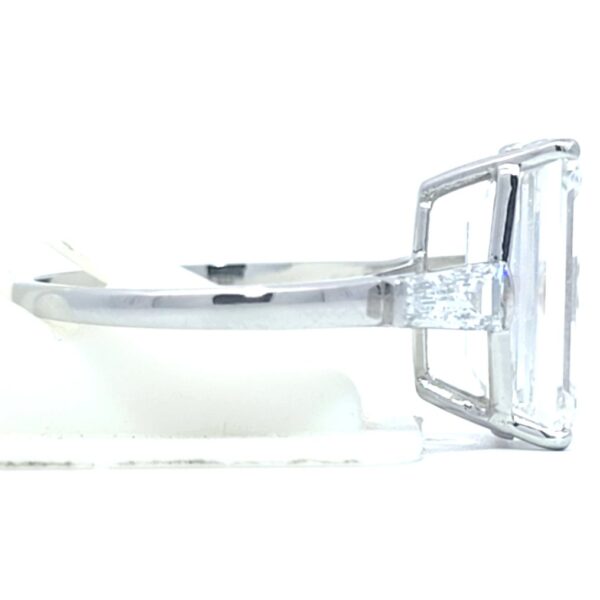 Ring Platinum - 5.90ct. tw. Diamond (Lab-grown) - Diamond - Image 2